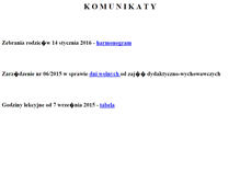 Tablet Screenshot of dyrekcja.zsme.pl